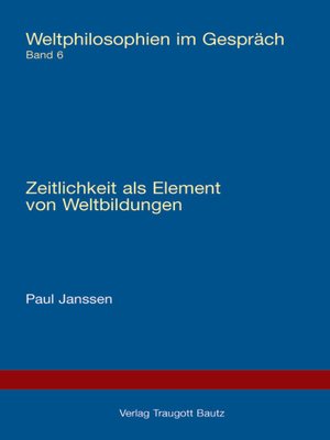 cover image of Zeitlichkeit als Element von Weltbildungen